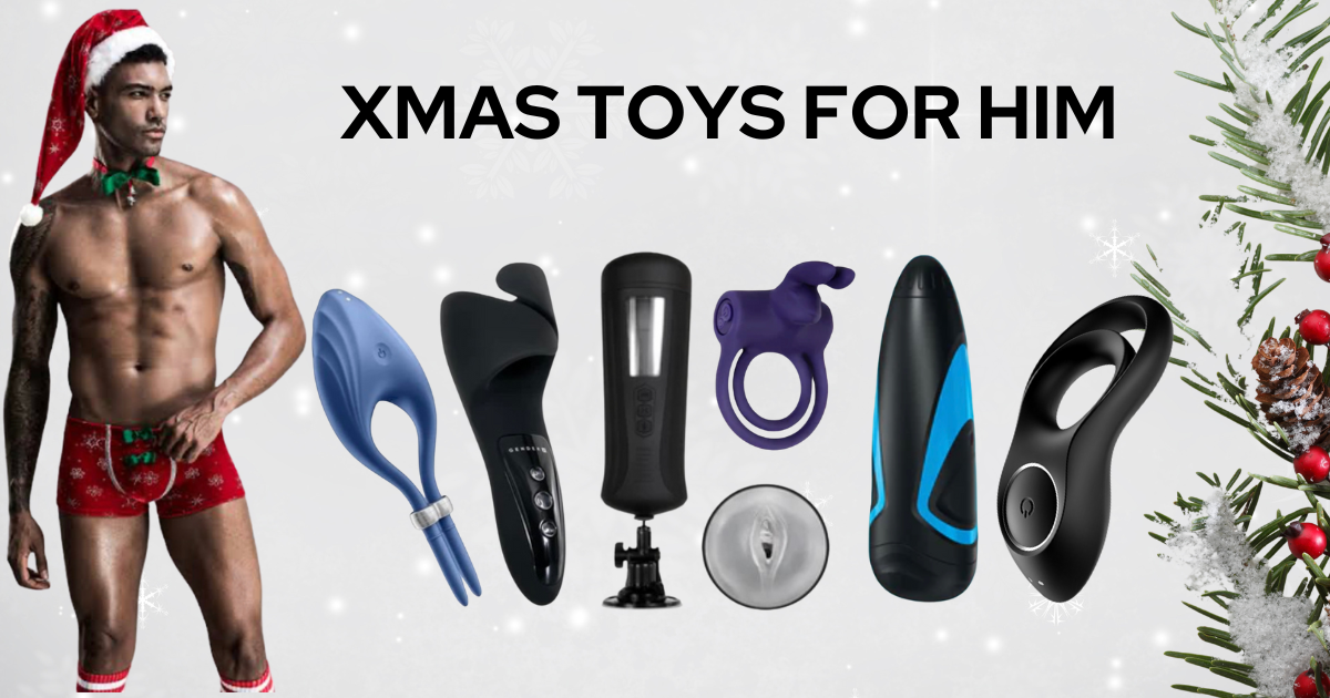Our Ultimate Xmas Gift Guide for Him! Spice Up Your Love Life These Holidays.