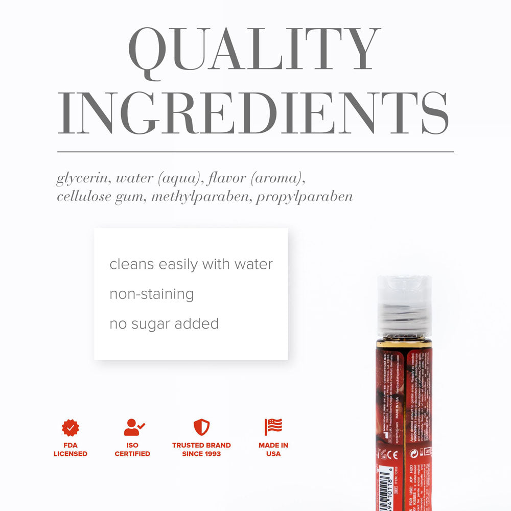 JO H2O Strawberry Kisses Lube - 30 mL