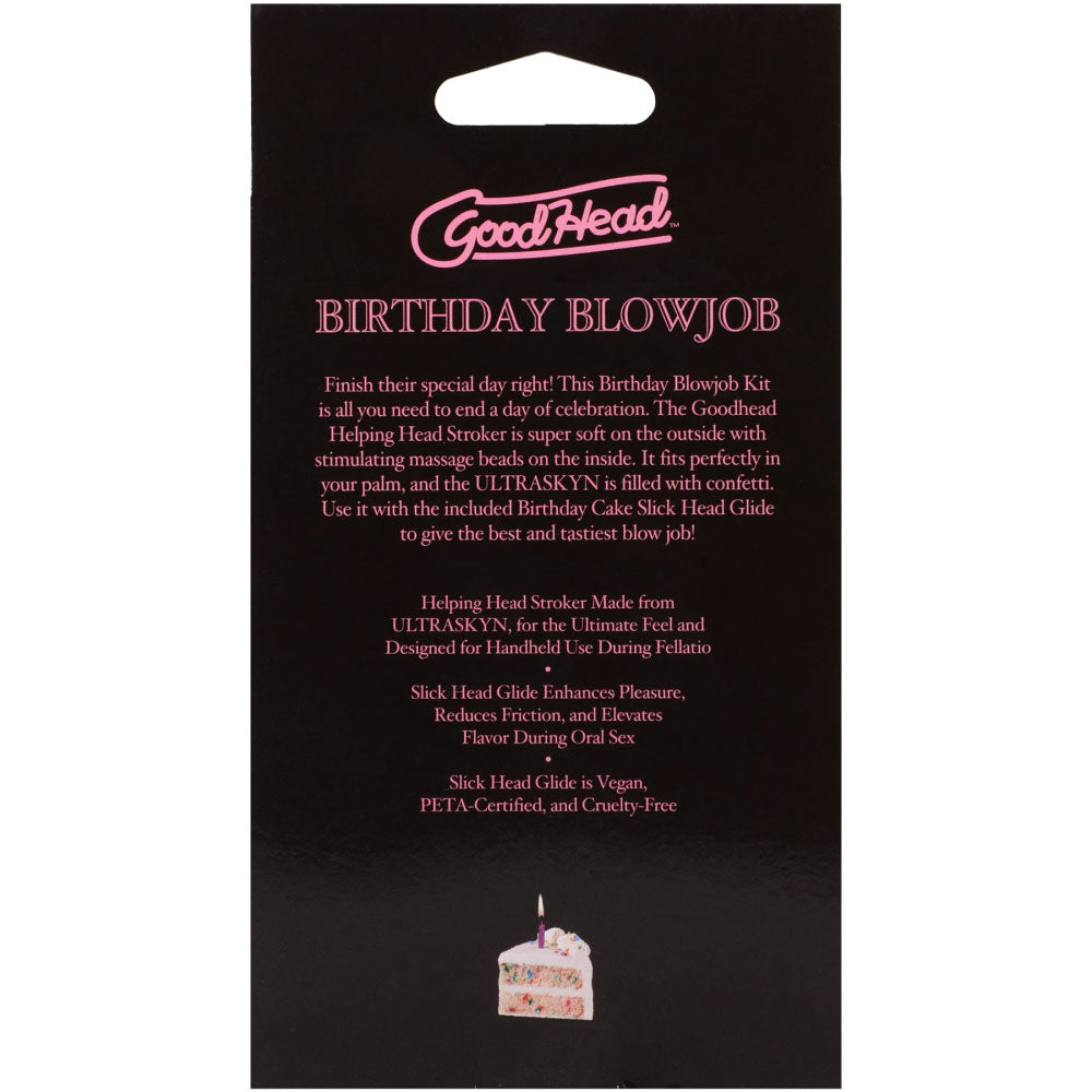 GoodHead Birthday Blowjob Kit
