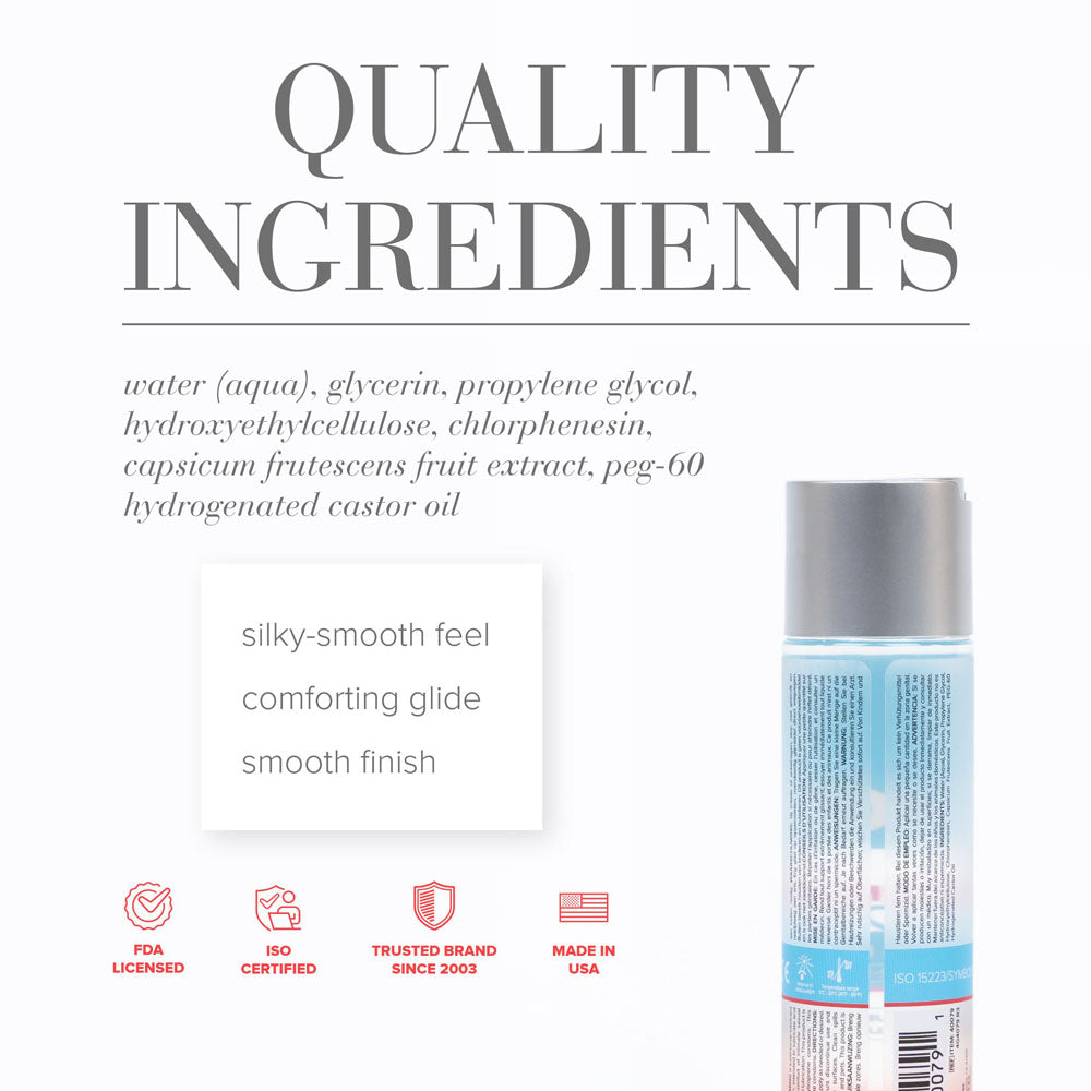 JO H2O Warming Lube - 120 mL