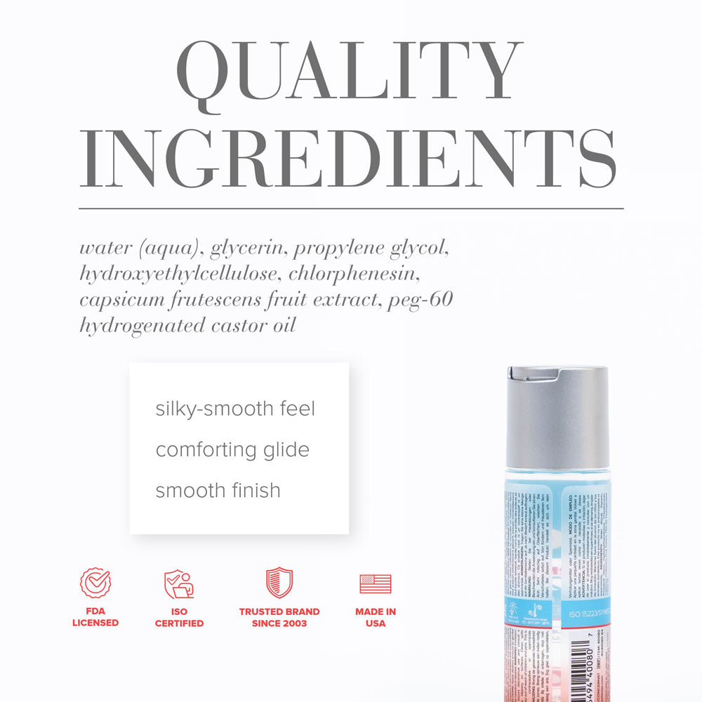 JO H2O Warming Lube - 60 mL