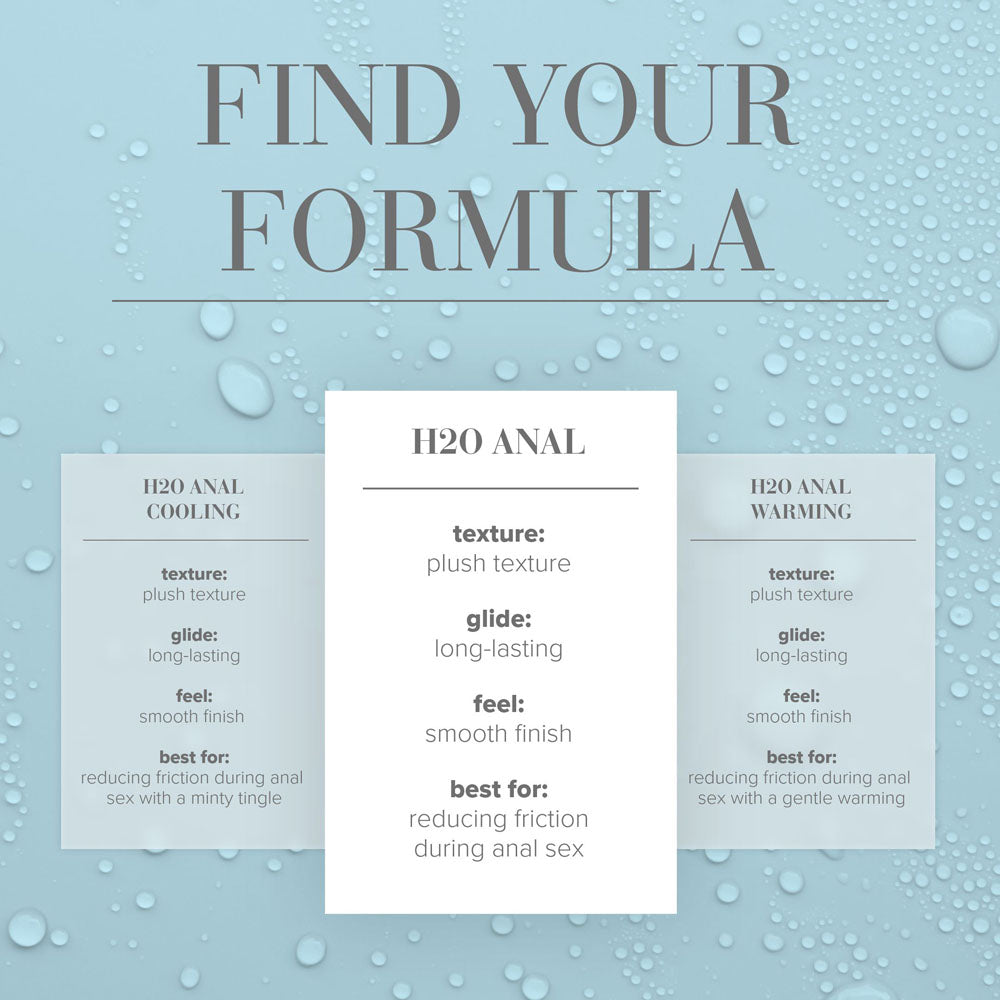 JO H2O Anal Lube - 120 mL