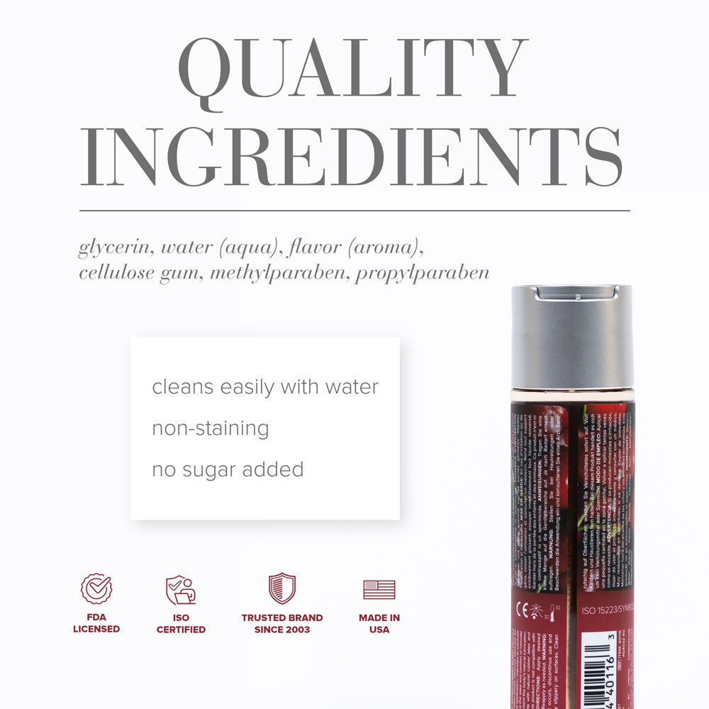 JO H2O Cherry Burst Lube - 120 mL