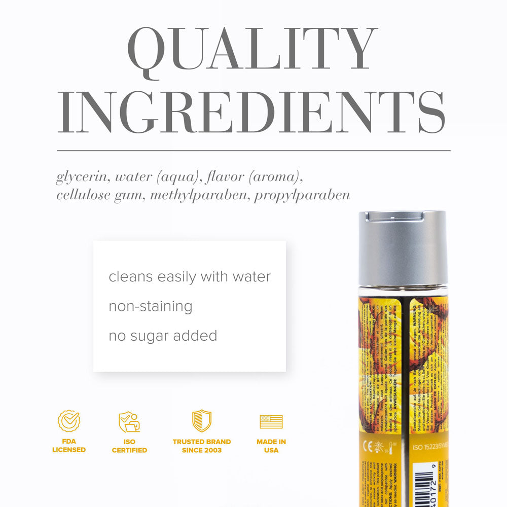 JO H2O Juicy Pineapple Lube - 120 mL