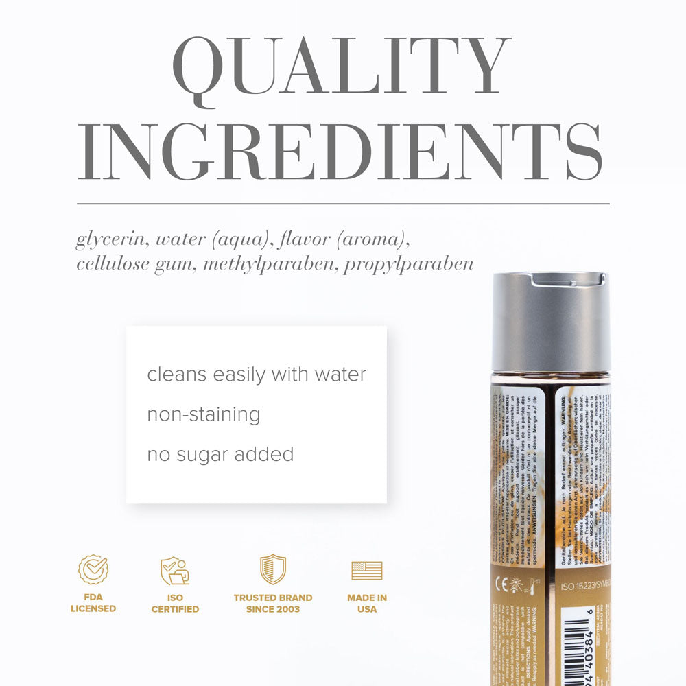 JO H2O Vanilla Cream Lube - 120 mL