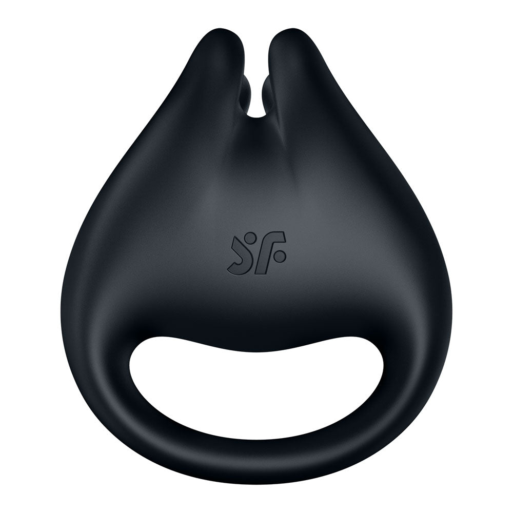Satisfyer Perfect Pair 1 - Black USB-C Rechargeable Vibrating Couples Ring