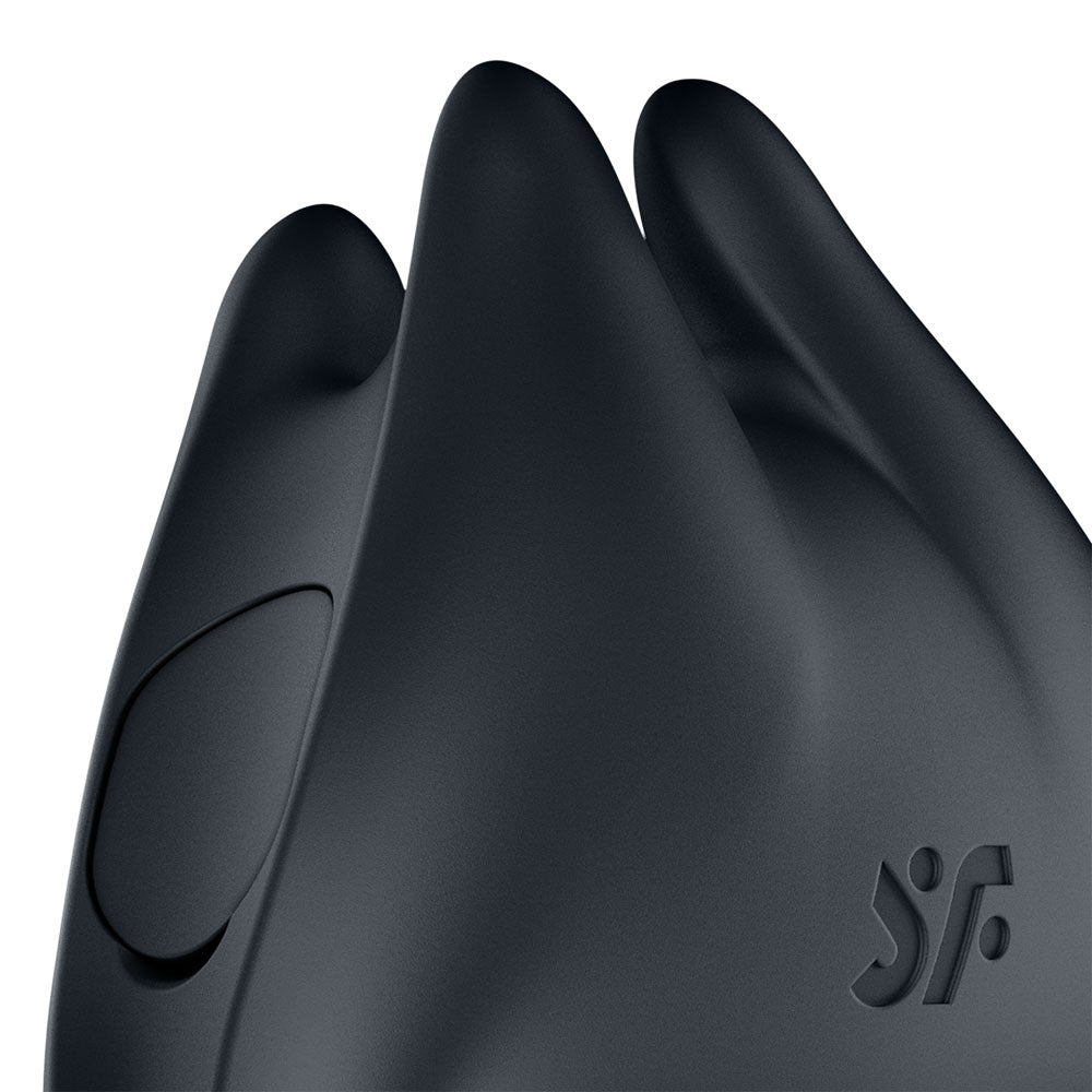 Satisfyer Perfect Pair 1 - Black USB-C Rechargeable Vibrating Couples Ring