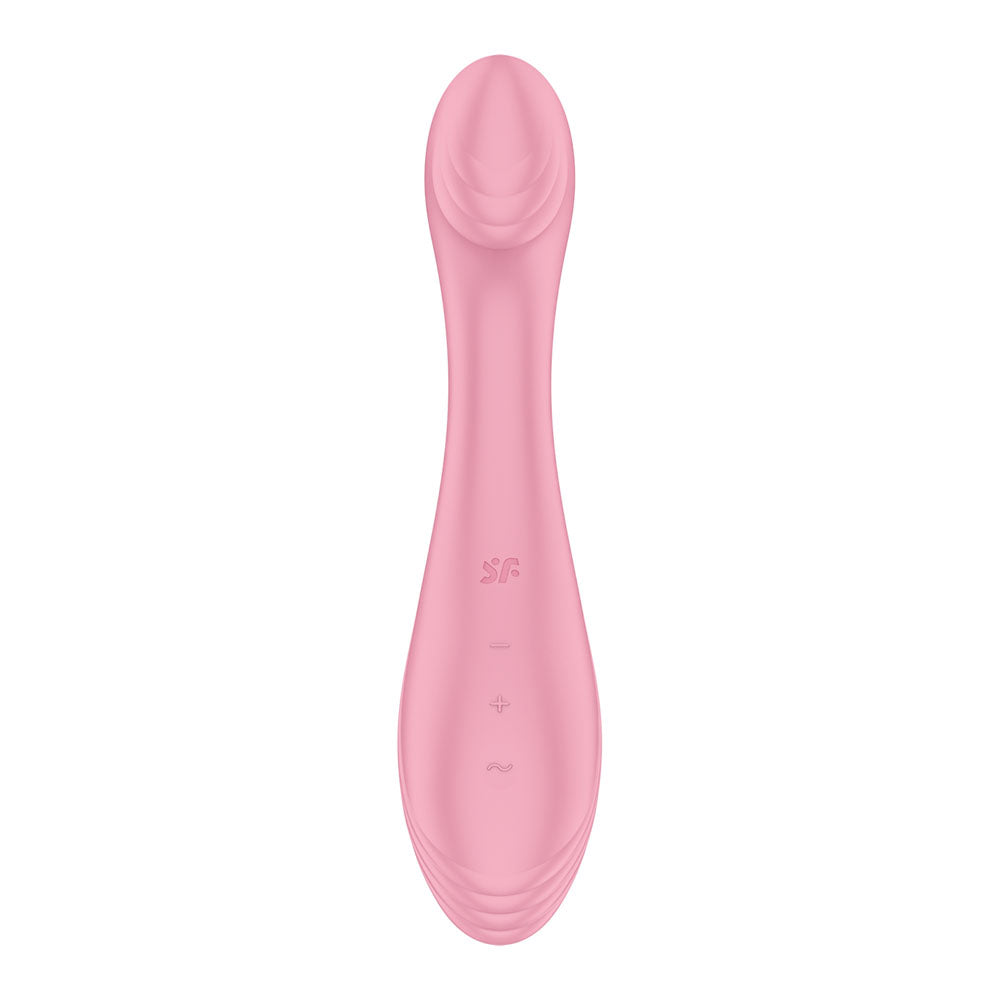 Satisfyer G-Force - Pink - Pink USB Rechargeable Vibrator