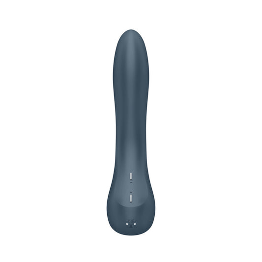 Satisfyer G-Spot Wave 4 - Dark Blue 21 cm USB Rechargeable Vibrator with Robotic G-Spot Stimulation