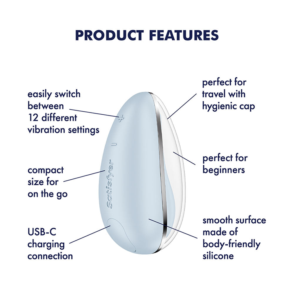 Satisfyer Drop To Go - Blue