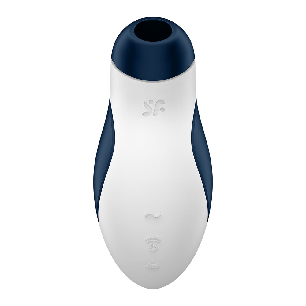 Satisfyer Orca - Battery Series - Navy Blue Air Pulse Clitoral Stimulator