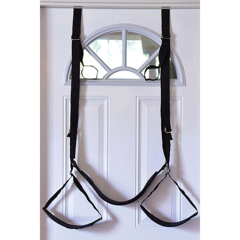 Adam & Eve Naughty Couples Door Swing - Black Swing