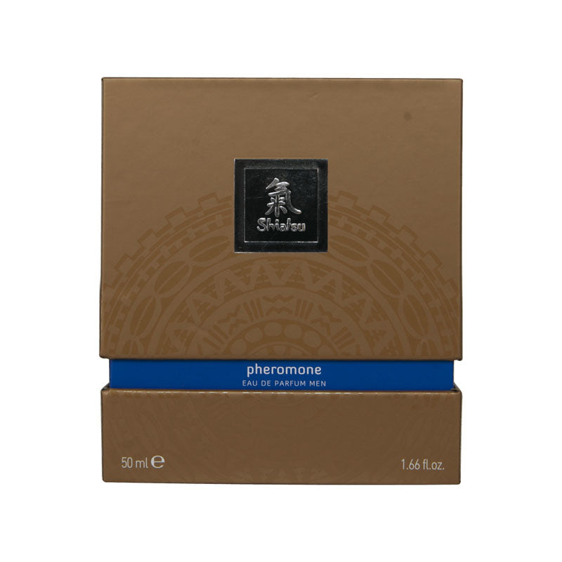 Shiatsu Pheromone Eau De Parfum Men - Dark Blue