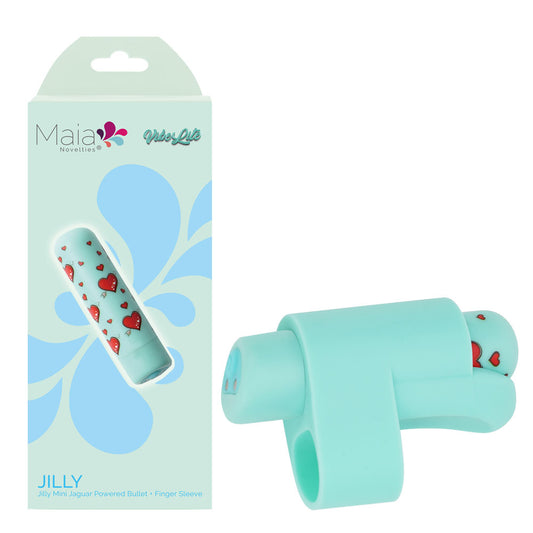 Maia JILLY - Teal - Teal USB Rechargeable Powerful Finger Stimulator