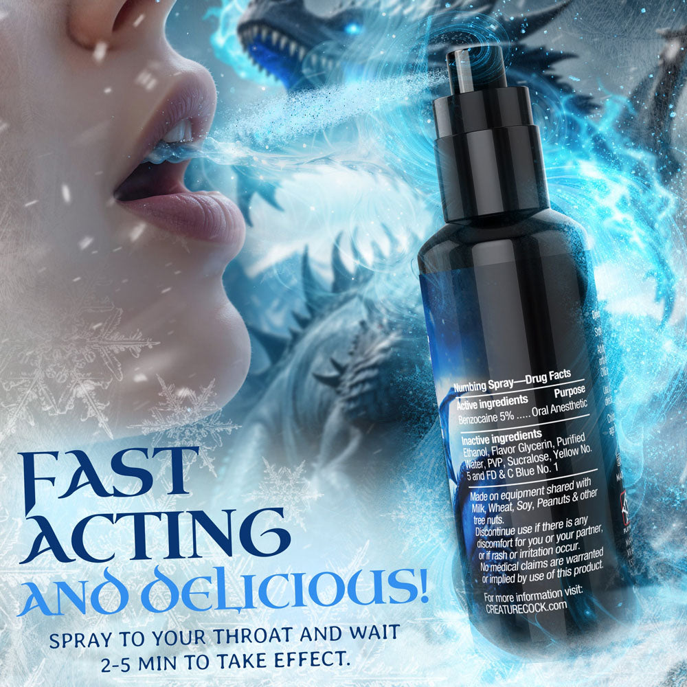 Creature Cocks Deep Throat Spray - Spearmint