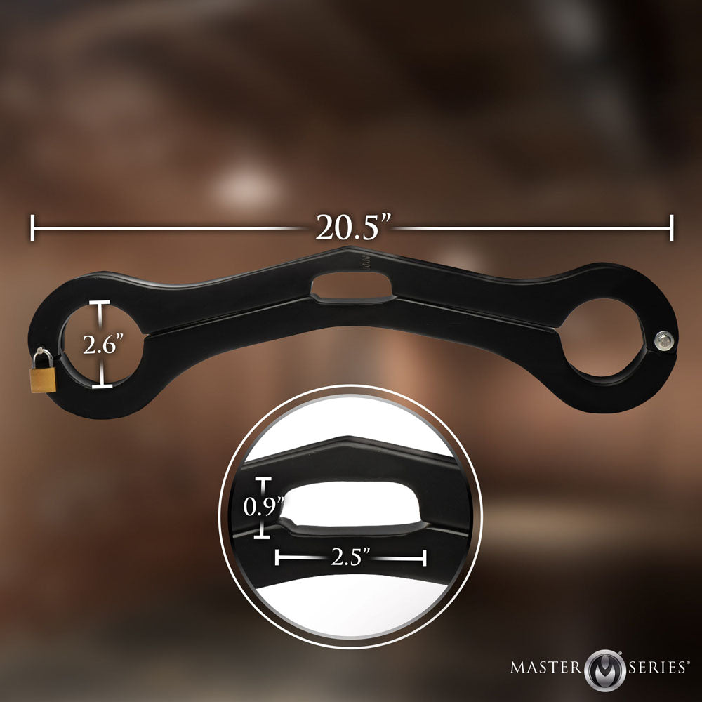 Master Series Punished - Balls To Wrist Humbler Restraint