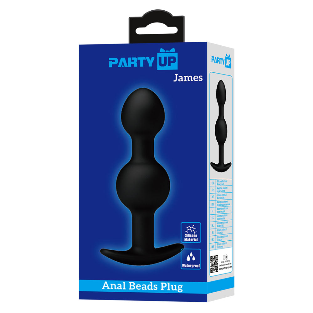 Party Up JAMES Anal Bead Plug