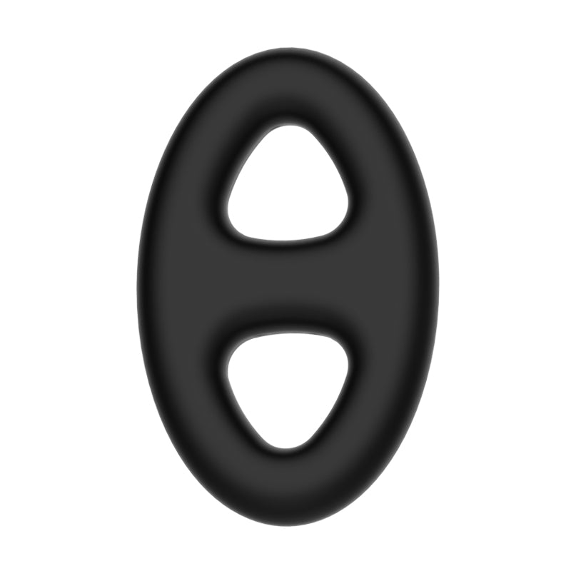 CRAZY BULL Oval Cock & Ball Ring
