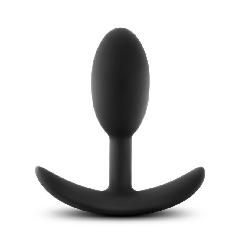 Anal Adventures Platinum Vibra Slim Plug Small