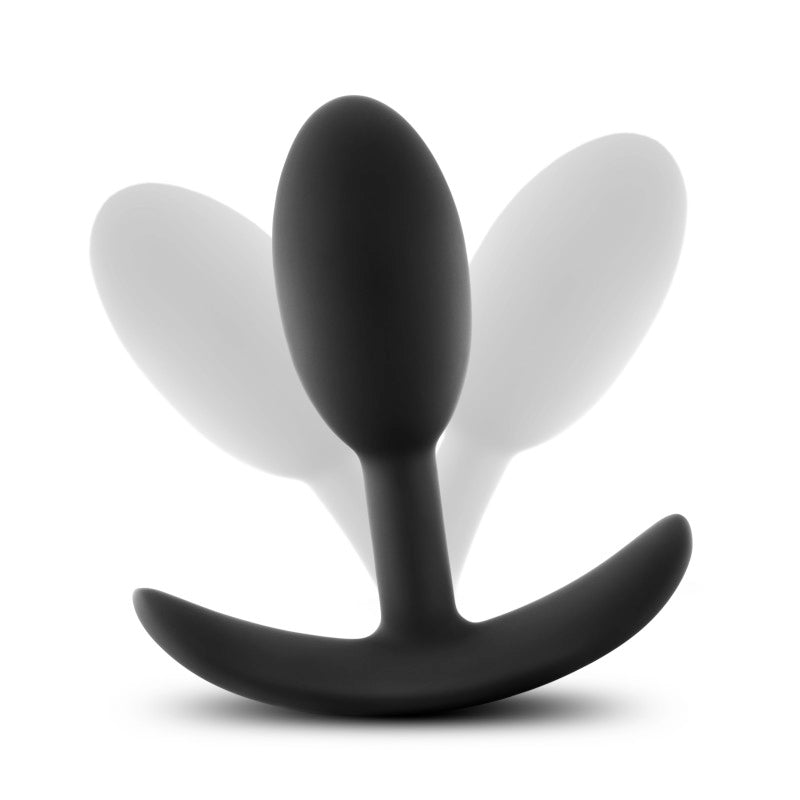 Anal Adventures Platinum Vibra Slim Plug Small
