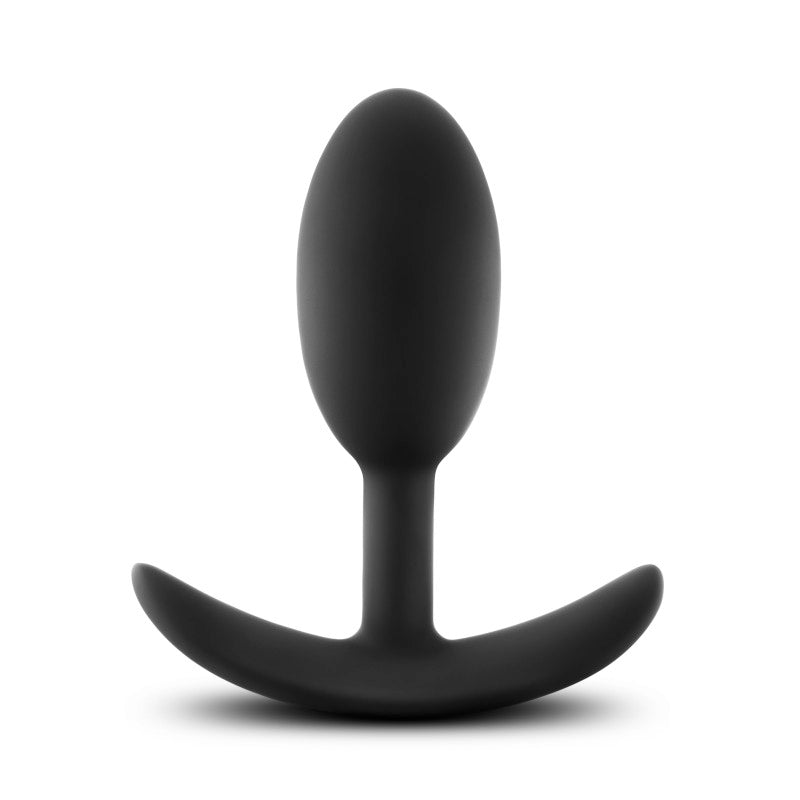 Anal Adventures Platinum Vibra Slim Plug Medium