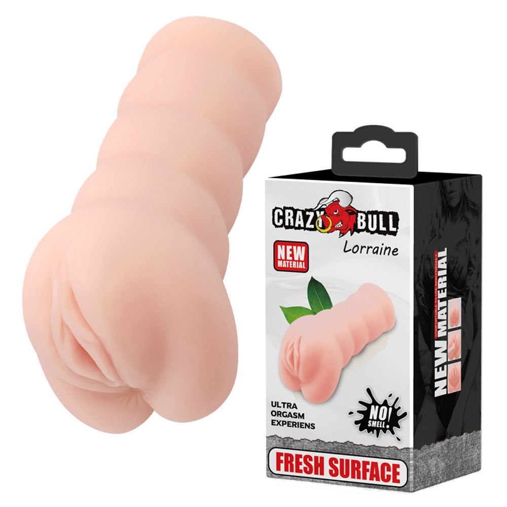 CRAZY BULL LORRAINE Vagina Stroker - Flesh Vagina Stroker