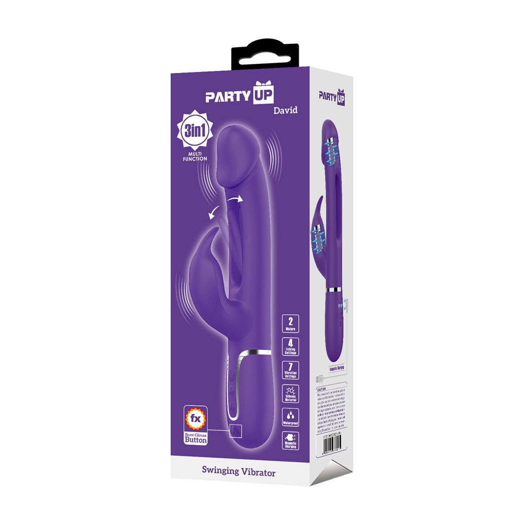 Party Up DAVID Swinging Vibe - Purple