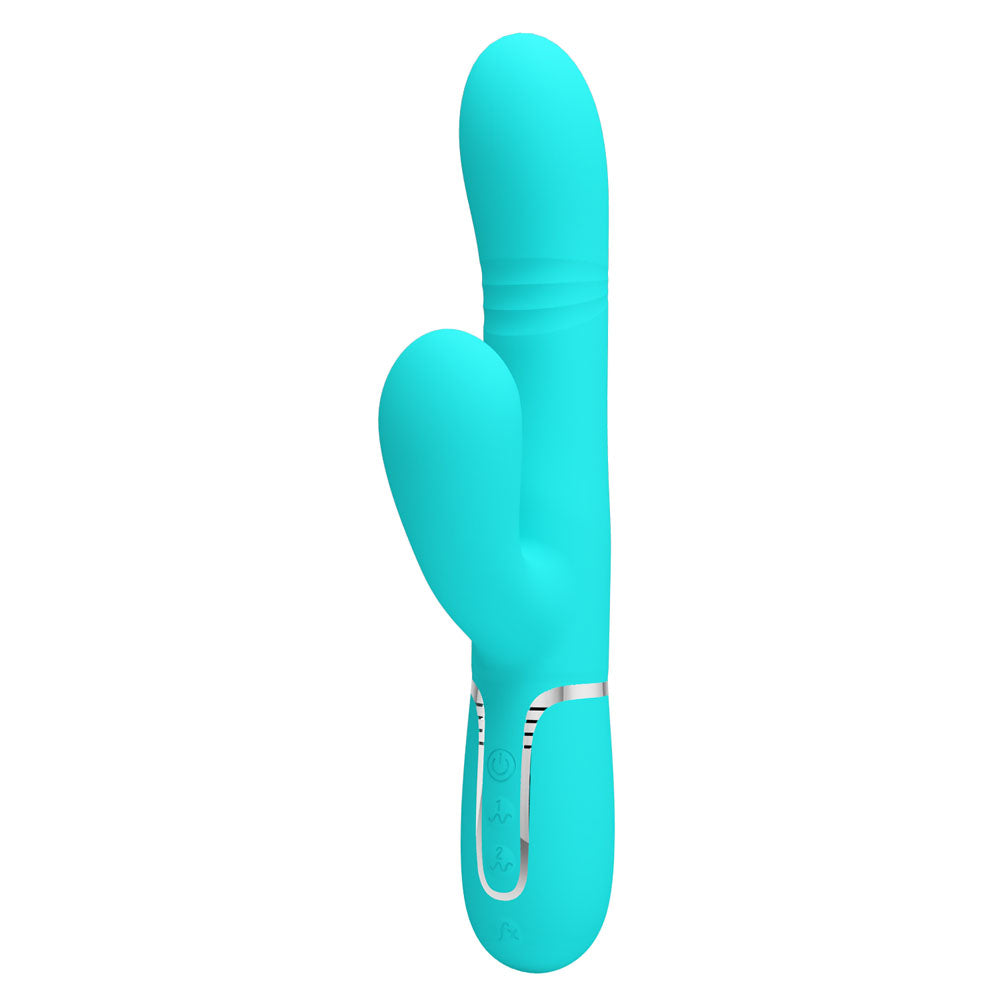 Party Up PAUL Rolling Beads Vibrator - Teal