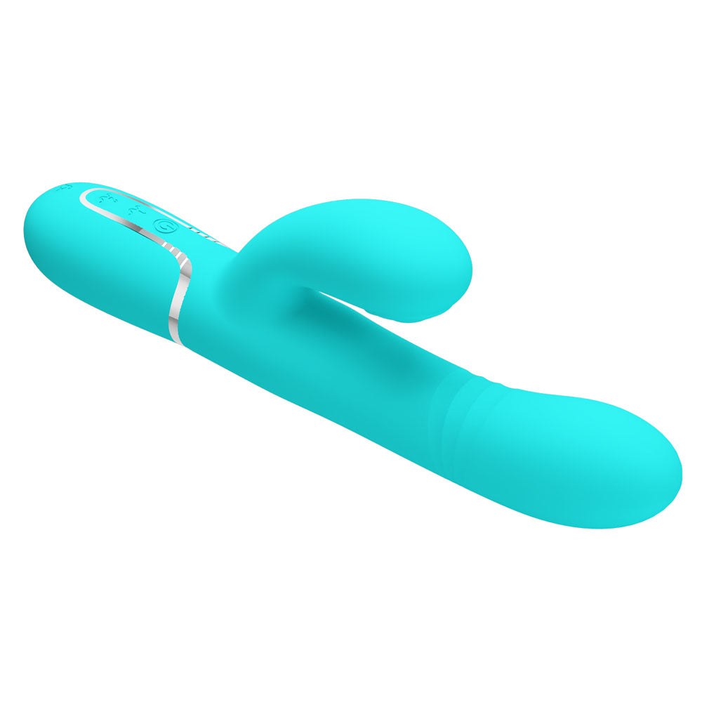 Party Up PAUL Rolling Beads Vibrator - Teal