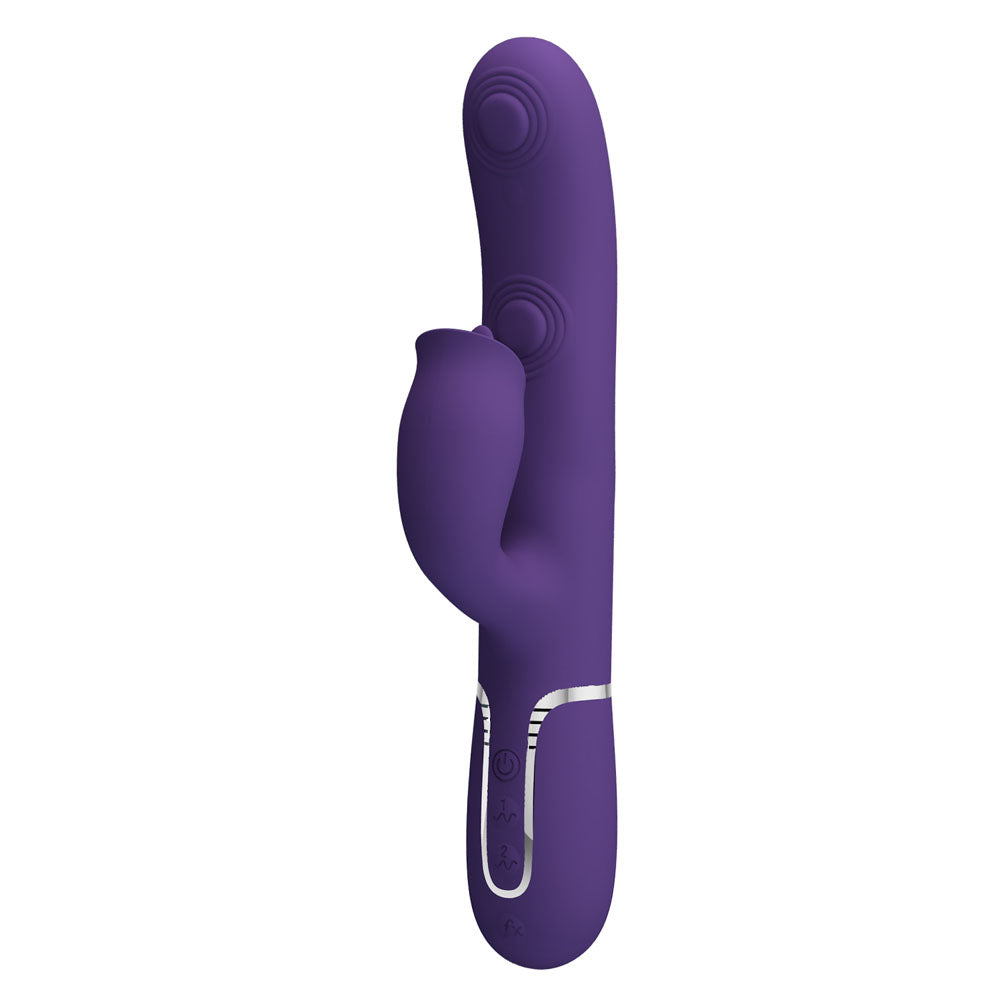 Party Up ALAN Dual Motor Vibrator - Purple