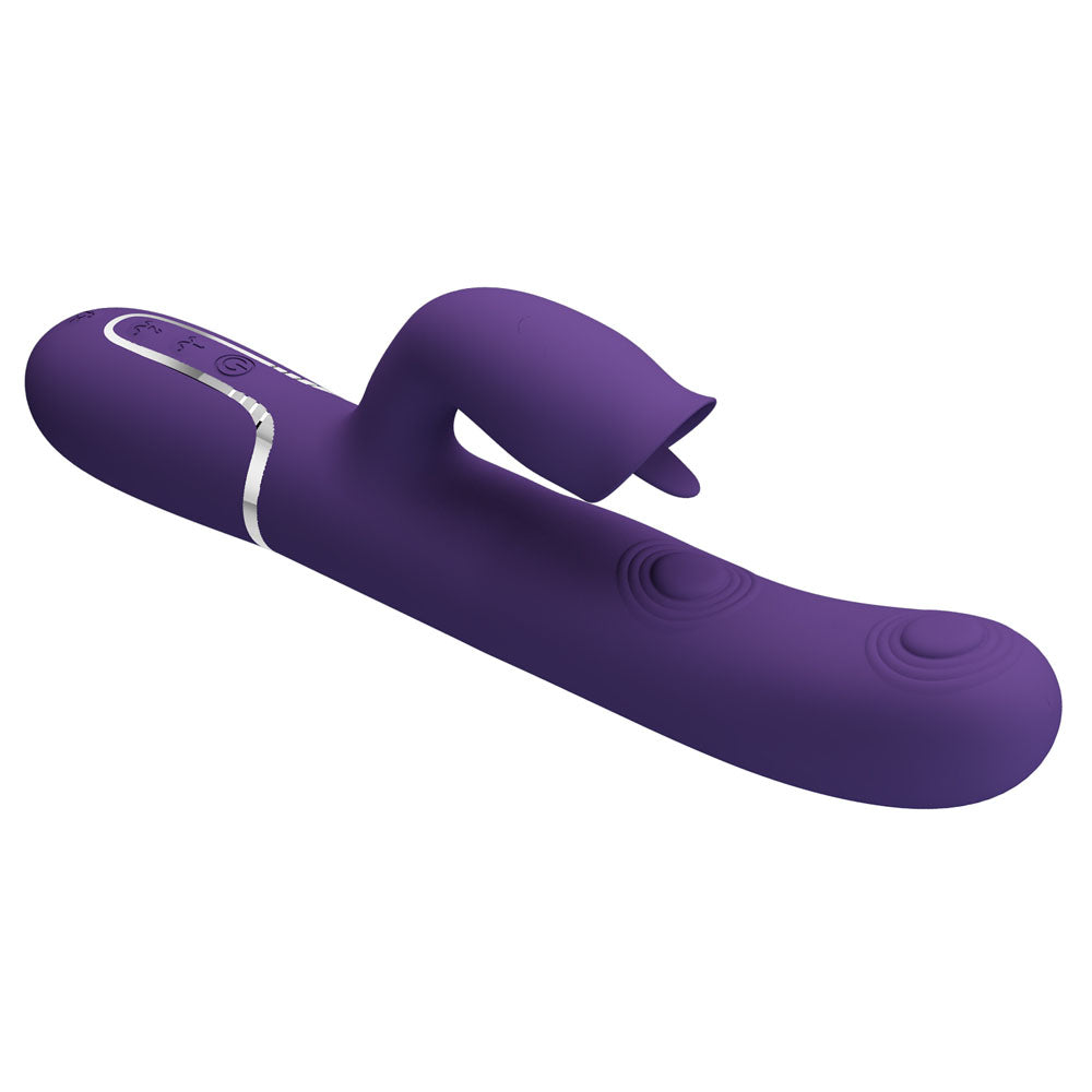 Party Up ALAN Dual Motor Vibrator - Purple