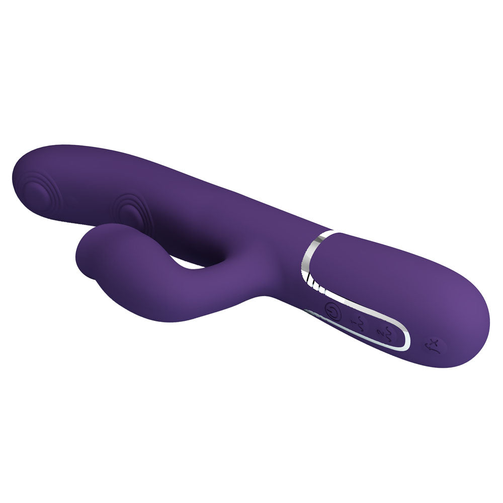Party Up ALAN Dual Motor Vibrator - Purple