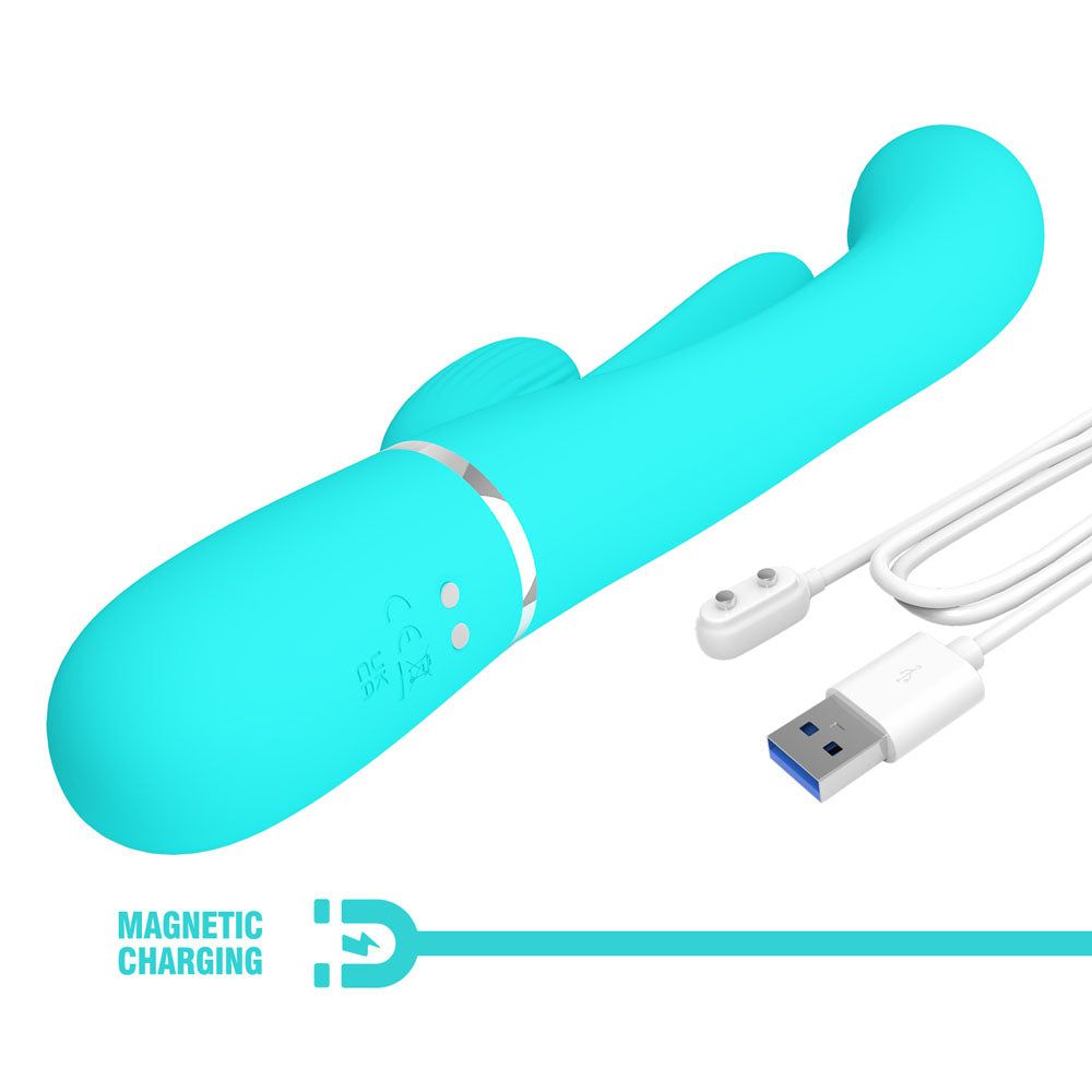 Party Up ANDY Multi Function Vibrator - Teal