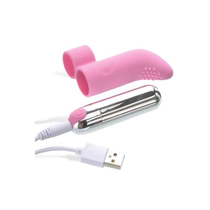 Adam & Eve Silicone Rechargeable Finger Vibe