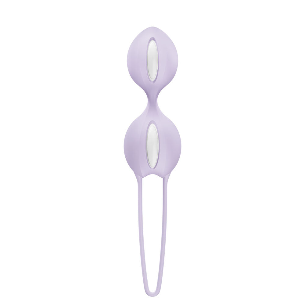 Fun Factory SMARTBALLS DUO Purple - Purple Weighted Kegel Balls