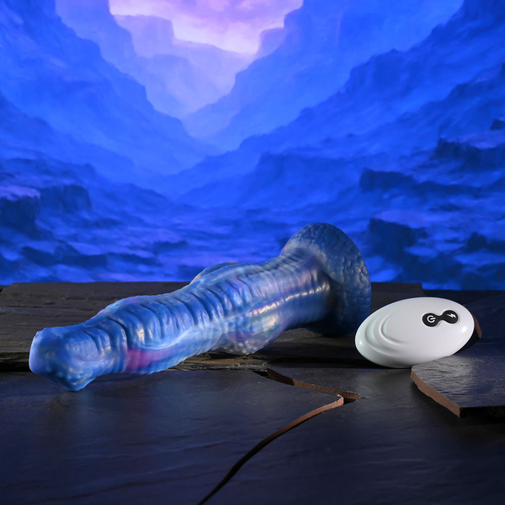 Gender X WILDEST DREAMS - USB Rechargeable Vibrating and Thrusting Fantasy Dildo with Wireless Remote