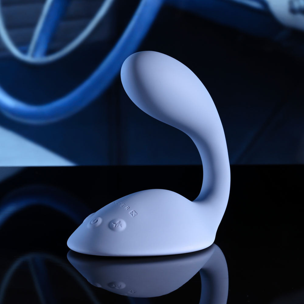 Gender X SHIFTING GEARS - Blue USB Rechargeable Vibrating Grinding Pad