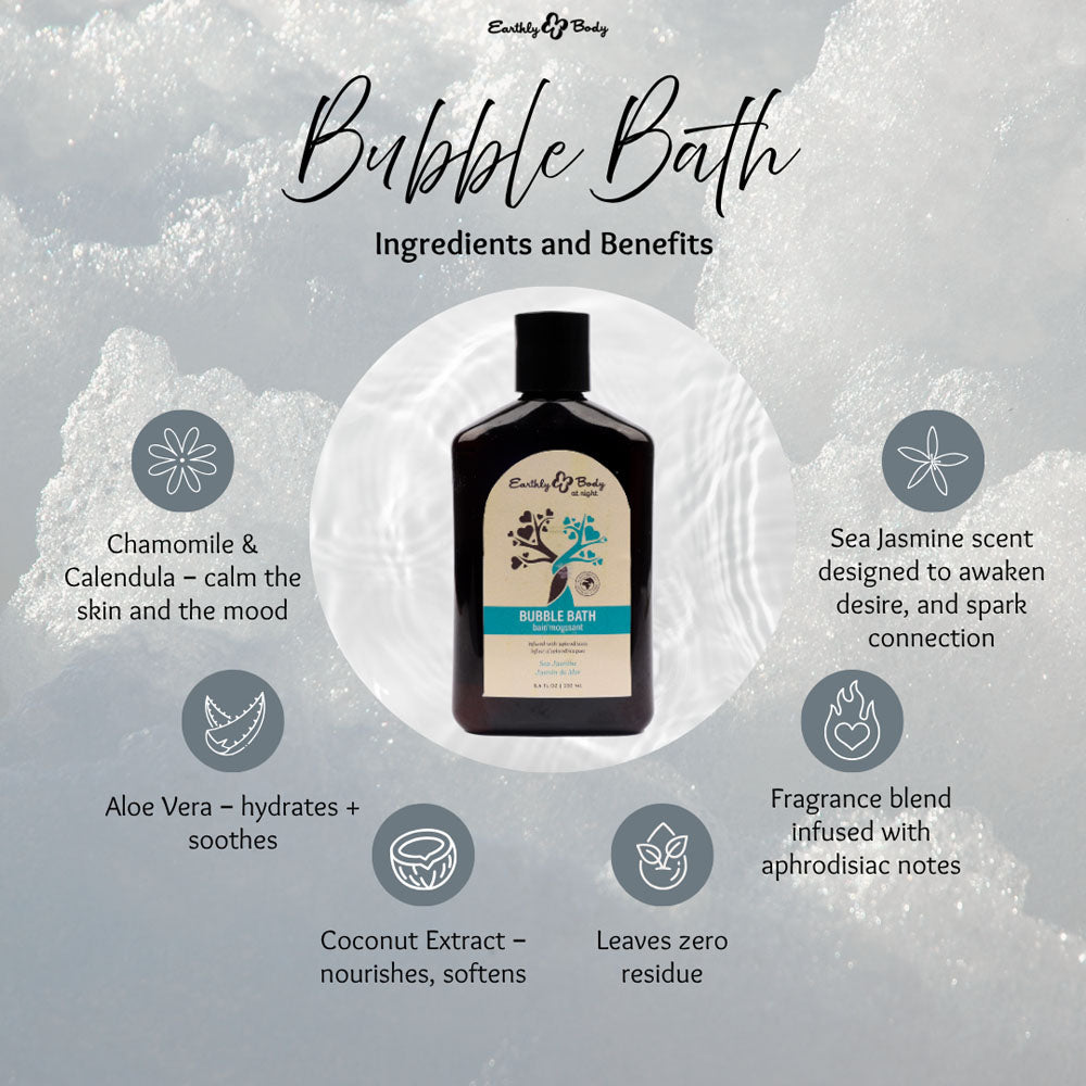 EB Hemp Seed Bubble Bath SEA JASMINE - 250 ml