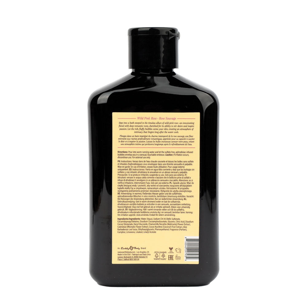 EB Hemp Seed Bubble Bath WILD PINK ROSE - 250 ml