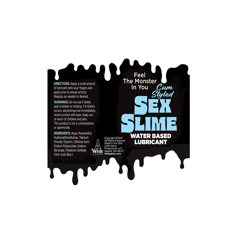 Sex Slime Cum Style Creature Lube - Blue 60 ml