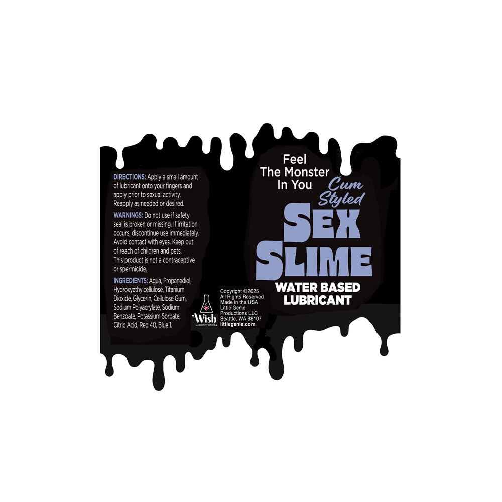 Sex Slime Cum Style Creature Lube - Purple 120 ml