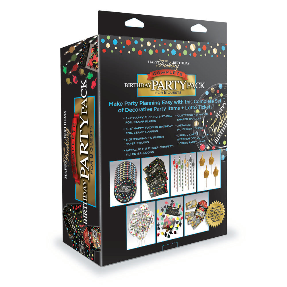 Happy F**king Birthday Complete Party Pack