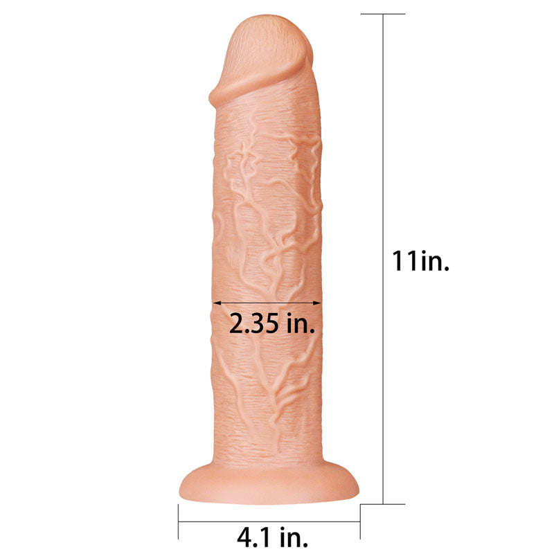 King Size 11'' Realistic Dildo