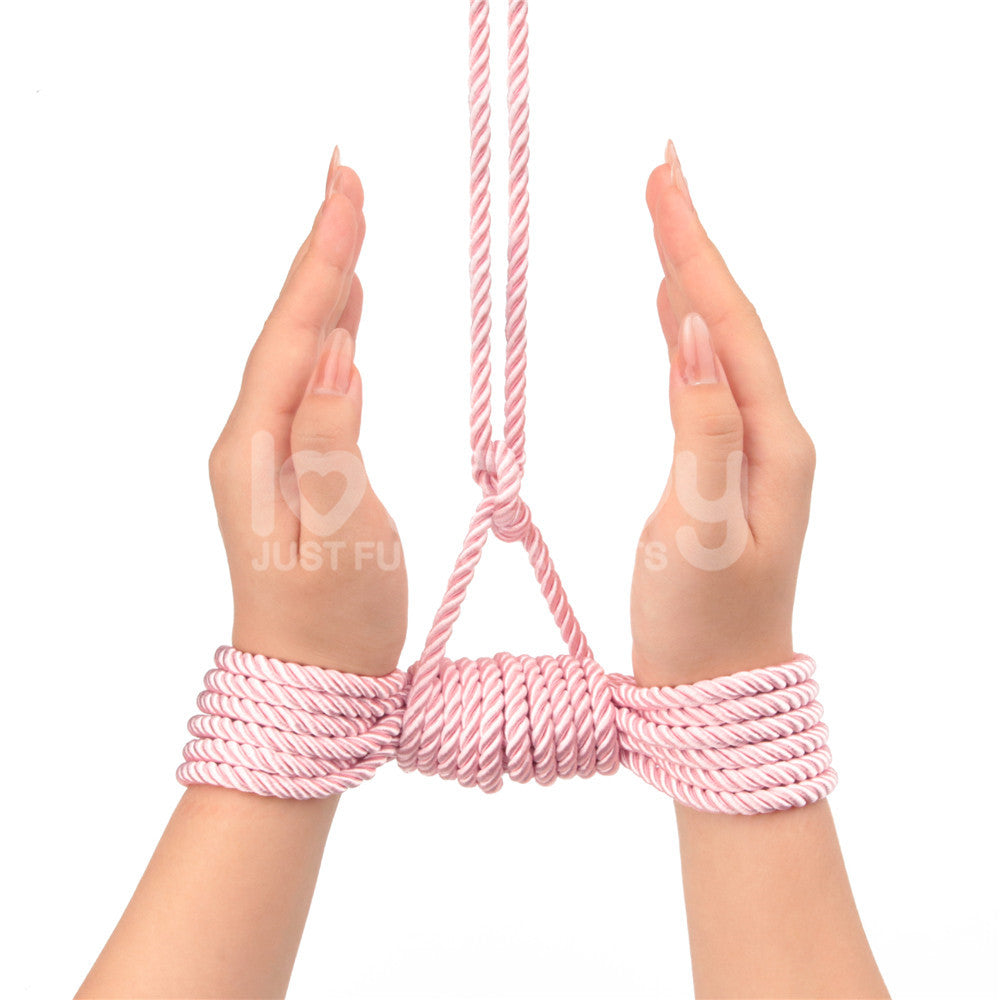 Rebellion Reign Silky Bondage Rope - Pink