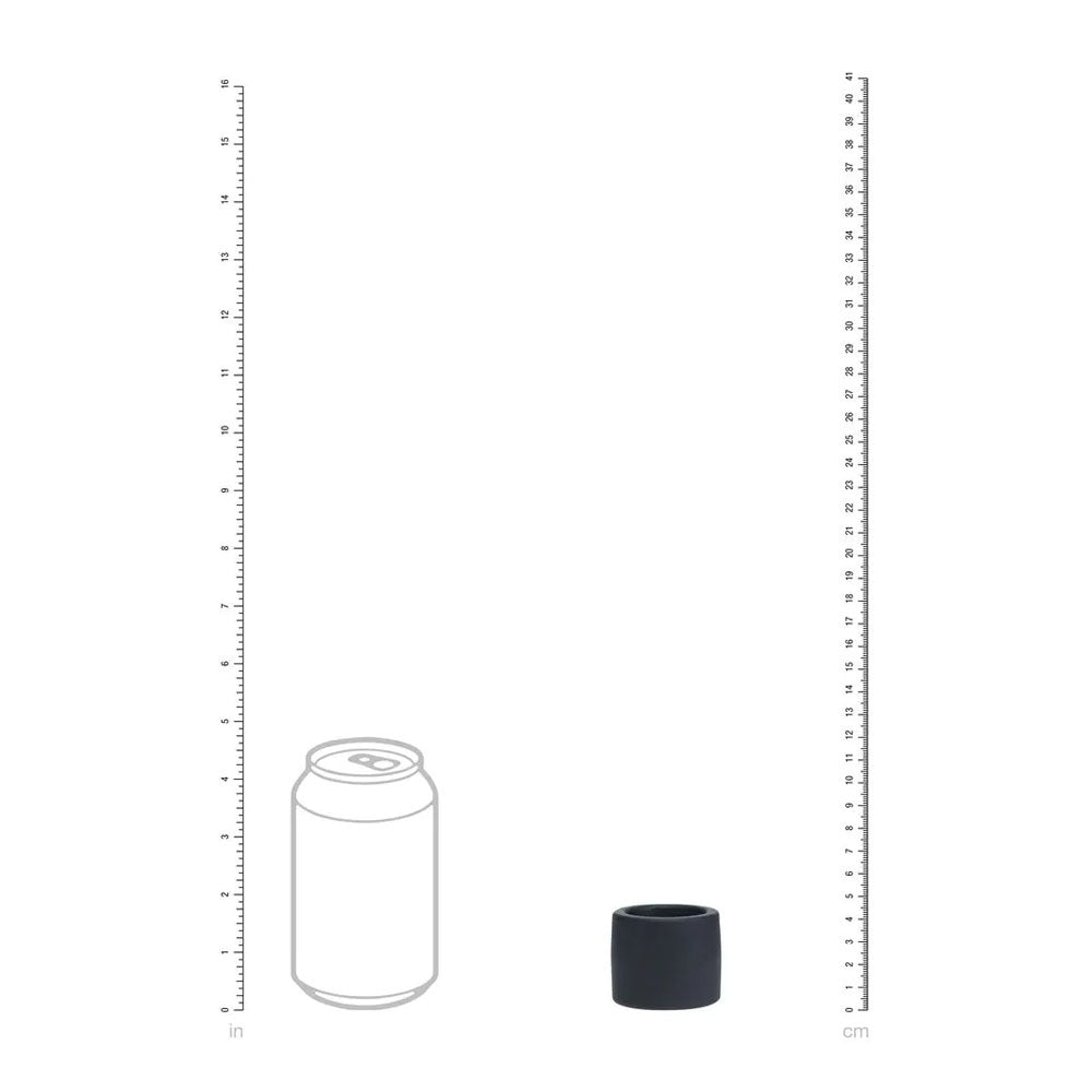 LEVELZ Liquid Silicone Ball Strap - L - Black