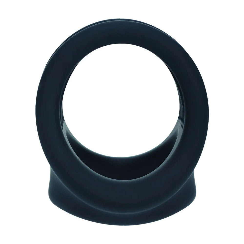 LEVELZ Silicone Cock & Ball Harness - Black