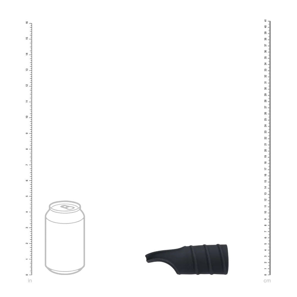 LEVELZ Silicone Cock Ring & Ribbed Sleeve