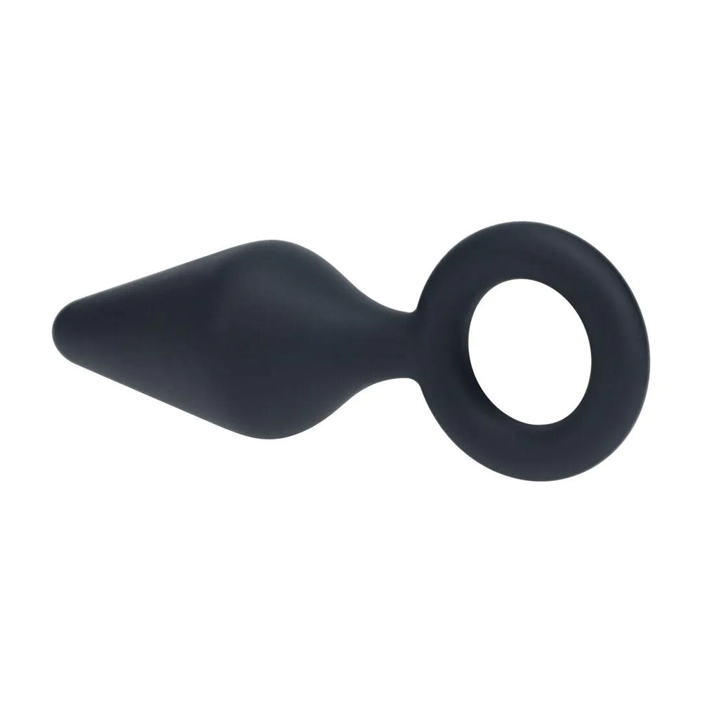 LEVELZ Silicone Anal Plug with Loop - Large