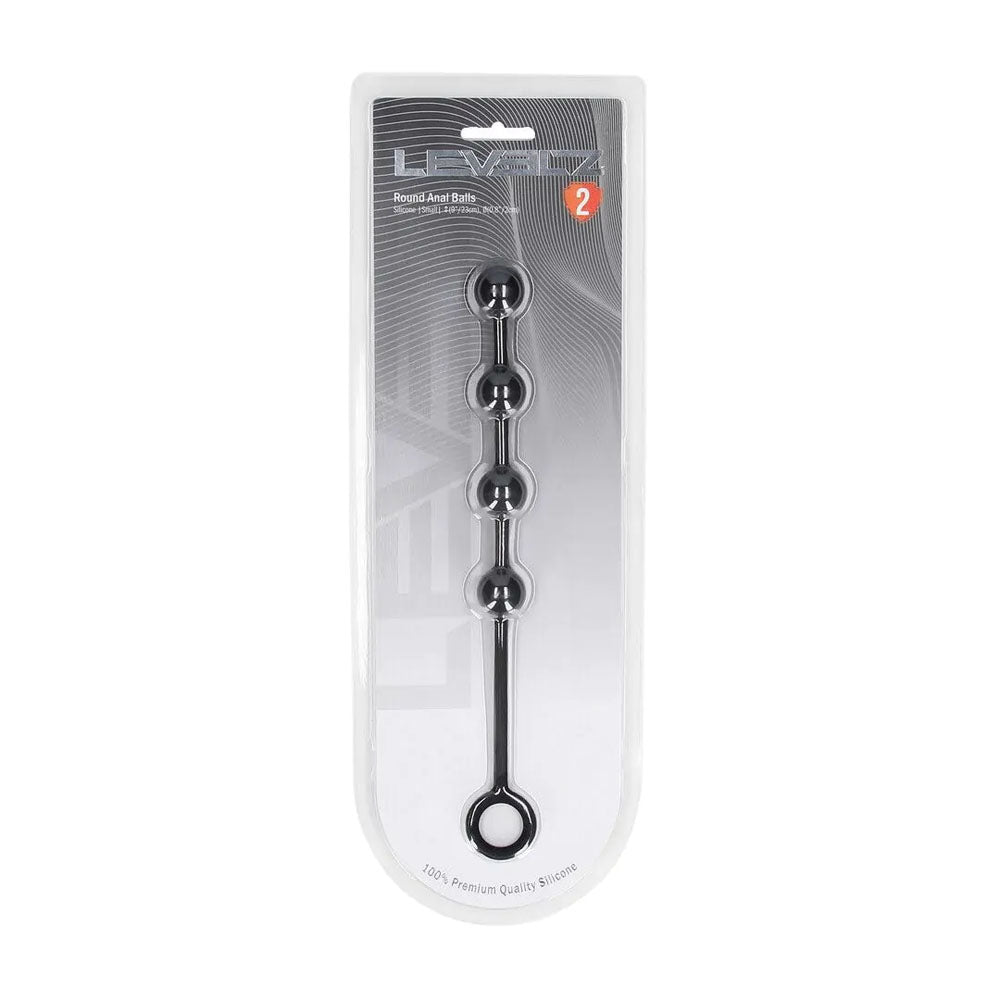LEVELZ Round Silicone Anal Balls - S - 20mm