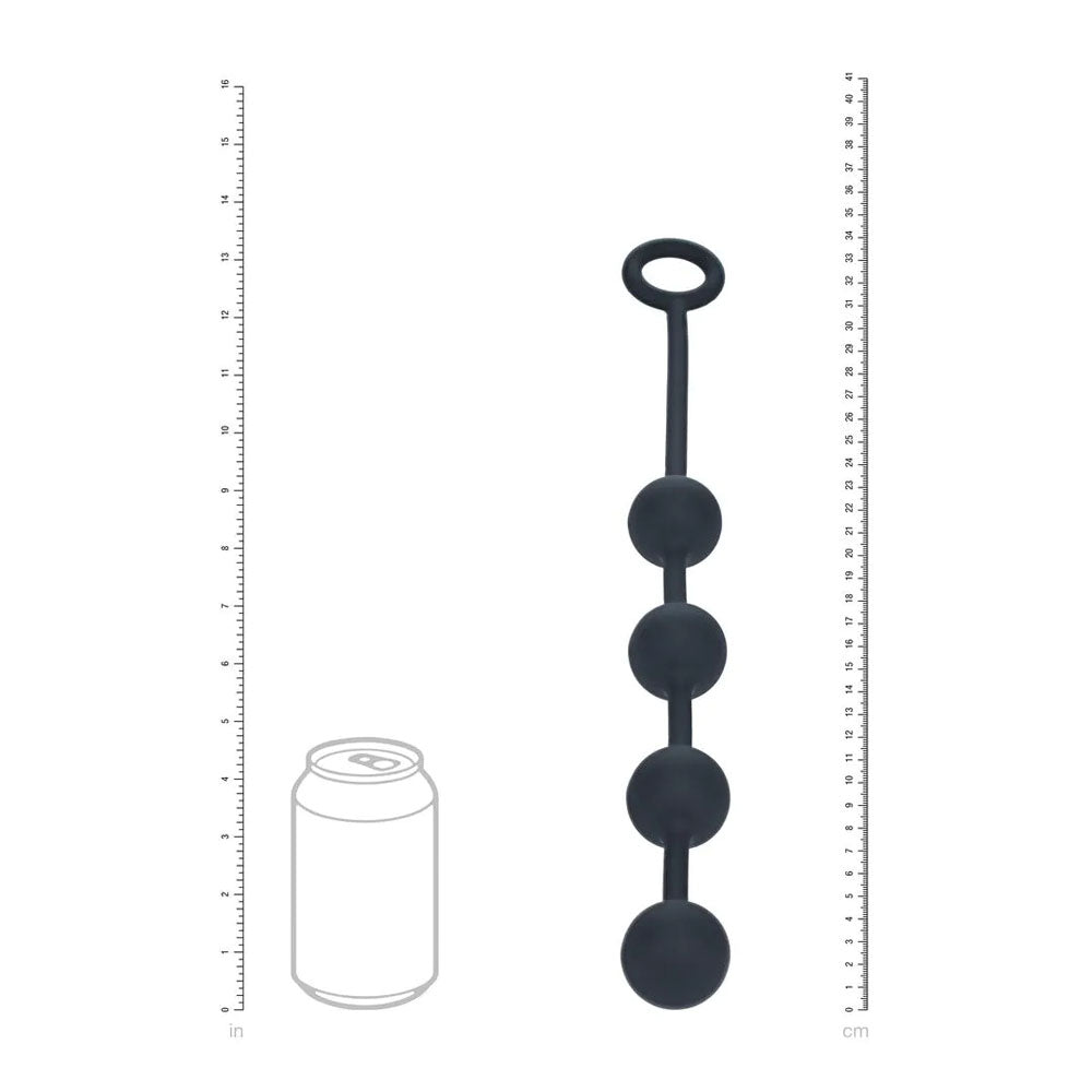 LEVELZ Round Silicone Anal Balls - M - 20mm